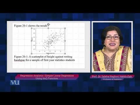 Regression Analysis: Simple Linear Regression Using lm() Function | STA636_Topic173