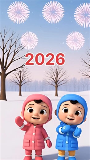 It’s Happy New Year! 🎊 Kids Dance & Sing | Baby New Year Song #happynewyear