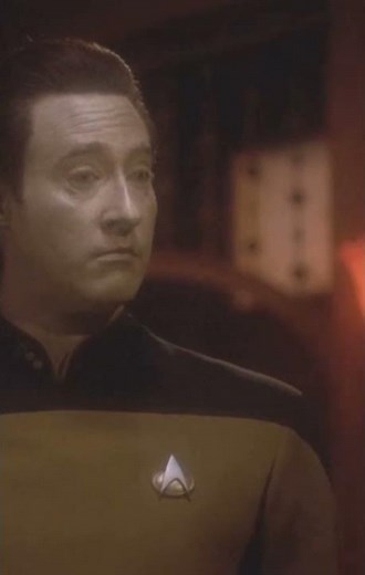 Data joins a poker game in the past 🤑 - Star Trek The Next Generation #tv #scifi #nostalgia