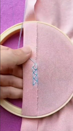 Learn how to master the magic of sewing! Keep watching the trick