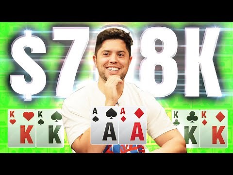 AA vs KK vs KK! Sickest Hand in High Stakes Poker History!