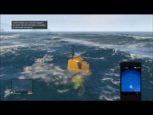 GTA V Submarine + Banana Helicopter!