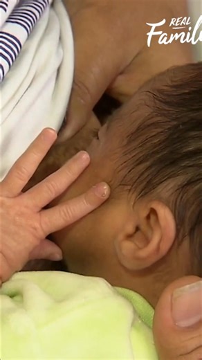 13K views · 68 reactions | If breastfeeding hurts, it likely means baby's latch isn't quite right. Repositioning is key! Gently break the suction, guide baby, and check that lip. Now, is it more comfortable? #BreastfeedingHelp #LatchTips #NewMom #PainFreeNursing #BabyCare | Real Families | Facebook