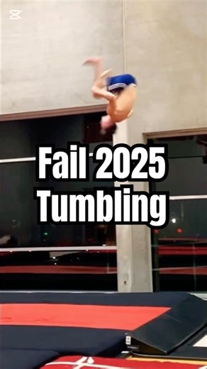 Fails at SG senior tumbling team🤸🤣 #flip #flips #fail #tumbling