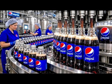 HOW PEPSI IS MADE 🥤 | INDUSTRIAL MEGAFACTORY 🏭