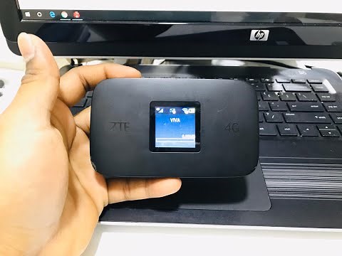 ZTE 4G MF971C wifi router password change & apn setup