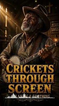 Crickets Through Screen❤️❤️#classiccountry #countrymusic #acousticgospel #gospelmusic #countrygospel