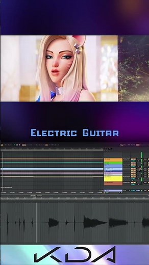 KDA More - Cover - Focus on electric guitar part #KDA #KDAREMIX #KDA_MUSIC