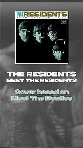 Meet The Residents - April 1974! #theresidents #shorts #musicdiscovery #avantgarde