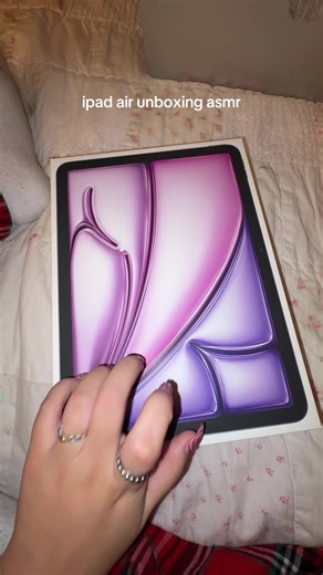 iPad Air Unboxing ASMR Experience