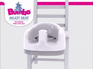 Bumbo 3-in-1 Multi-Seat for 6 to 36 Months, Travel Baby and Infant Feeding & Play Floor Seat, Breige/Desert Mirage - All-in-One Portable Booster with Dining Tray & Toddler Kitchen High Chair