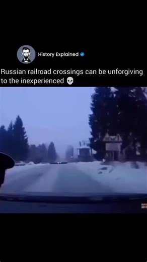 history____explained on Instagram: "history_explained Follow @HISTORY_EXPLAINED for more interesting content! Railroad crossings mark the points where roads meet train tracks, and they exist to handle a critical safety issue: trains are extremely large, move quickly, and cannot stop or change direction on short notice. Even at relatively low speeds, a freight train may need more than a mile to come to a complete halt because of its enormous weight and momentum. To reduce risk, crossings are equi
