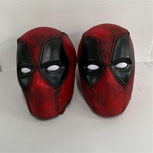 Deadpool Cosplay Full-face Helmet Mask - Custom Handmade Gift, Wearable Movie Prop - Etsy