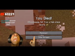 IShowSpeed Plays Minecraft With Talking Ben