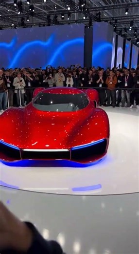 Futuristic Hover Hypercar Revealed at Global Tech Expo 😲🚀 #CES #DubaiExpo