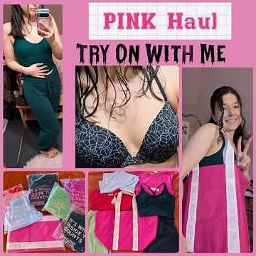 Victoria's Secret PINK Semi-Annual Sale Haul & Try-On