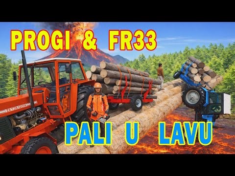 🔴 S PROGIJEM U PROPAST 🔴 PREKO LAVE ➡️Farming Simulator 25 @Progii ​