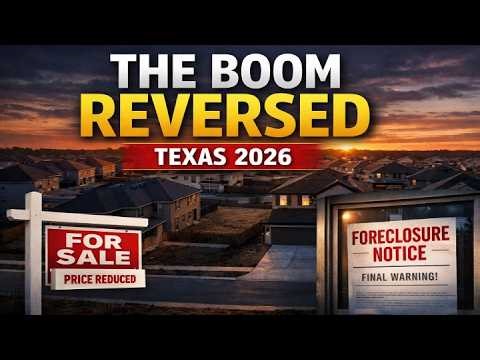 The Texas Housing Boom Just Reversed — And It's Getting Worse