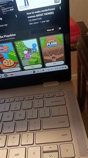 this is my first ever touch screen computer Chromebook plus Acer