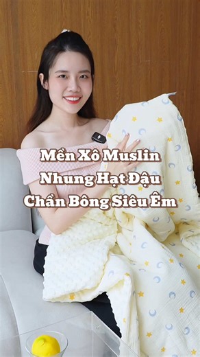 Một chiếc mền siêu êm cho các con nè