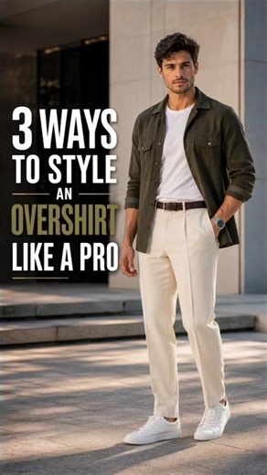 3 Ways to Style an Overshirt Like a Pro