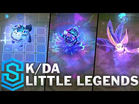 K-DA ALL OUT & POP-STARS Little Legends - Featherknight, Furyhorn, Squink, Hustail & LightCharger
