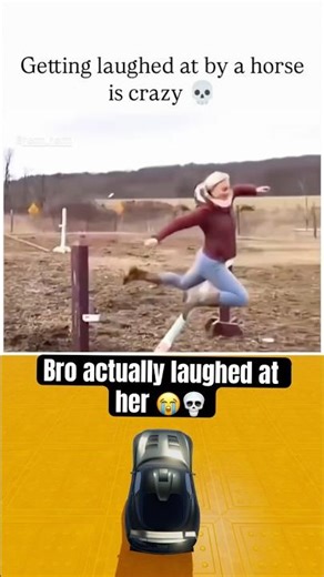 Bro was NOT laughing at her
