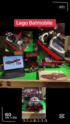 Full complete build of the 1966 Lego Batmobile. this is a great set. Took me a while to build. Well worth the price for the time spent building it. Penny didn’t help with this one at all. I actually got to build a set by myself. I still wish she would have helped me. Daddy daughter time=0 on this build. Sad but that’s ok. We have plenty of other sets to build. I picked this one up at target 🎯 on a whim. ##legobatman##lego##car##speed##build