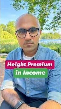 Height Premium in Income | Business | Sarthak Ahuja