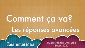 Advanced “Comment ça va?” Responses Video