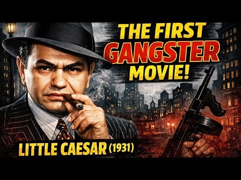 The Original Gangster Film | Little Caesar (1931) 4K 60FPS Remastered