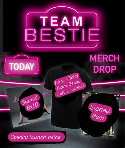 16K views · 120 reactions | NOW LIVE! Trish Stratus X Amy Dumas #TeamBestie https://trishstr.com/40ICUUv | Trish Stratus | Facebook