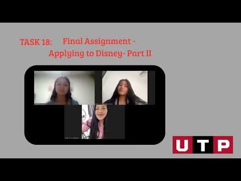 Week 18: Task assignment- Final