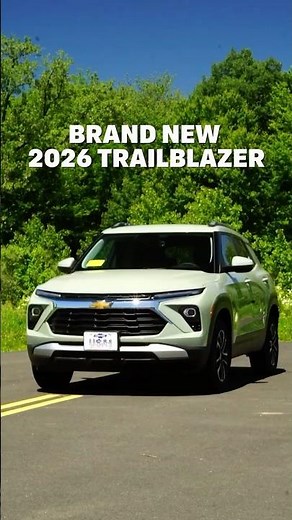 Brand New 2026 Chevrolet Trailblazer