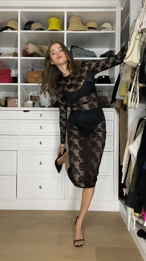 See-Through Dress Styling Tips with Lingerie