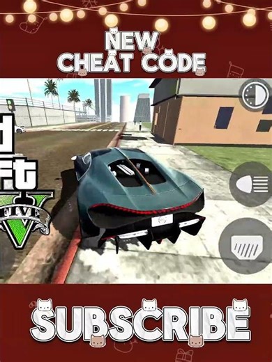 New Bugati cheat code 😍🤩 ll #indianbikedriving3d #gta5 #trendingshorts