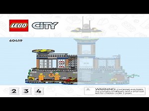 LEGO instructions - City - Police - 60419 - Police Prison Island (Book 2)