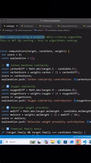 FM’06 on Instagram‎: "Day 4 / 15 اليوم المشروع بلّش يقرّر مش بس ينفّذ. Ranking algorithm اشتغل، والـ queries صارت فعليًا مربوطة بين SQL Workbench و VS Code. هذا مش Reel استعراض، هذا Reel شغل حقيقي. لو وصلت لهون، اكتب “logic” بالكومنت وخلي الخوارزمية تكمل طريقها 🔥 #Day4 #BuildingInPublic #FullStackDev #algorithm #BackendWork"‎