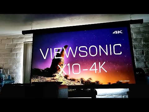 Viewsonic X10-4KE Menu and Picture Settings