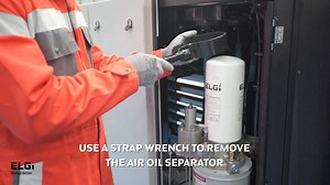 Replacing the air oil separator regularly helps enhance the air oil separation process and saves power as well. Make sure to use a genuine Air Oil Separator to ensure accuracy. #PreventiveMaintenance | Elgi Equipments Limited