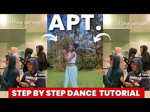 ROSÈ & Bruno Mars - APT. Dance Tutorial STEP BY STEP | Injury friendly