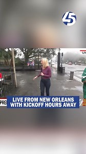 34K views · 240 reactions | Fox45's Megan Gilliland is live from New Orleans just hours before kickoff, and she met up with one player's relative before the big game! MORE: https://bit.ly/3CJuYsz | WBFF FOX 45 | Facebook