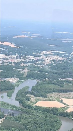 Welcome to Emporia, Virginia from 2500 feet