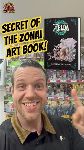 Tears of the Kingdom Secrets of the Zonai Art Book announced!