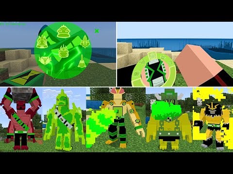 Addon de BEN 10 para Minecraft PE || BEN 10 OMNIVERSE MCPE