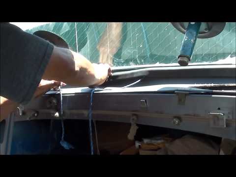 1970 Mustang Rear Window Installation