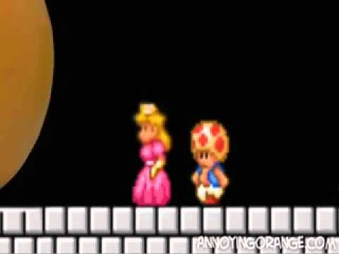Annoying Orange VS Super Mario (Easy Battle)