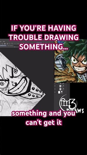 Don’t be afraid to find some reference #art #drawingtutorial #mha #myheroacademia #drawing #deku