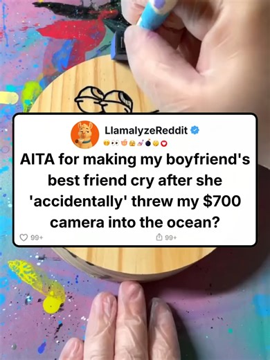 AITA for making my boyfriend’s best friend cry? 🐍 She 'accidentally' broke my $700 camera and tried to humiliate me all week... wait for the end. #reddit #redditstories #storytime #fyp #usa #uk #drama #revenge