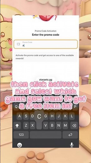 HOW TO USE A STARPETS PROMO CODE! ⛱️ (Adopt Me Edition!) 🍉🎀 #roblox #trending